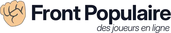 logo avec texte du site Front Populaire